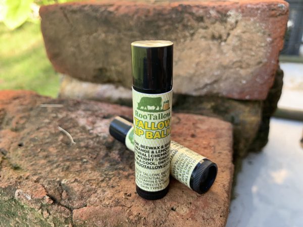 RooTallow Tallow Lip Balm – Sweet Orange & Lemongrass (5g)