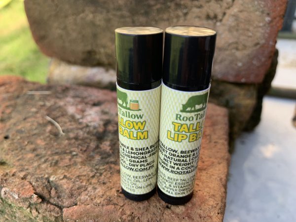 RooTallow Tallow Lip Balm – Sweet Orange & Lemongrass (5g) - Image 3
