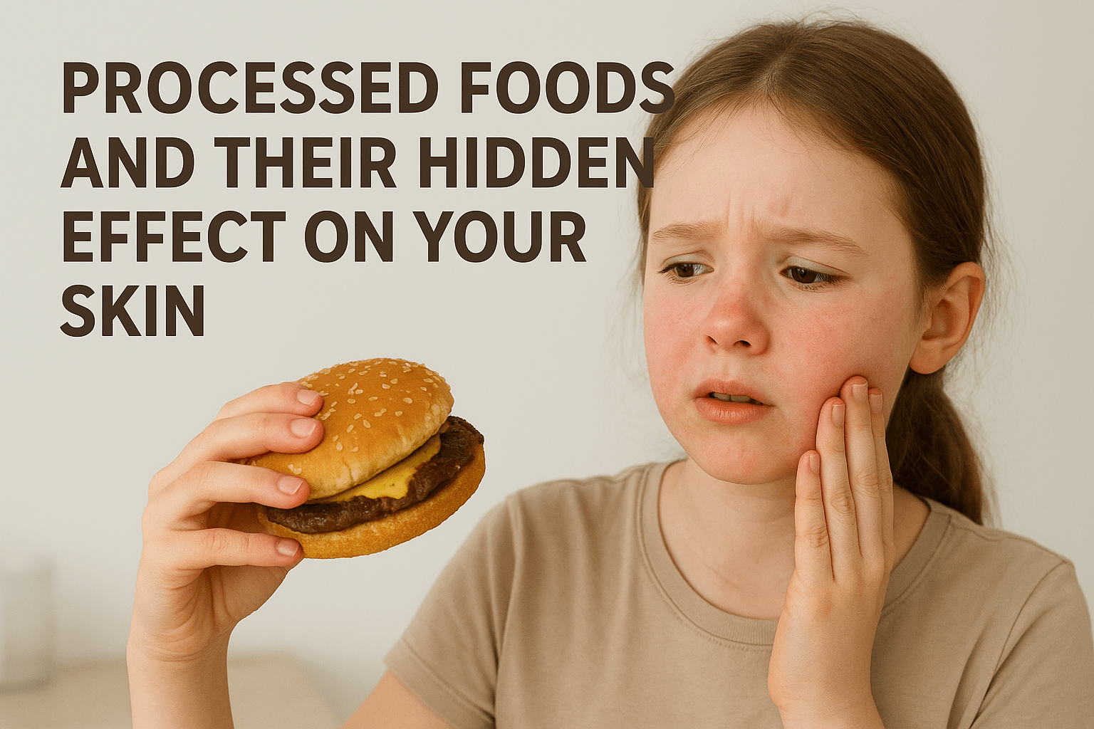 The Food Skin Connection – Processed Foods and Their Hidden Effect on Your Skin