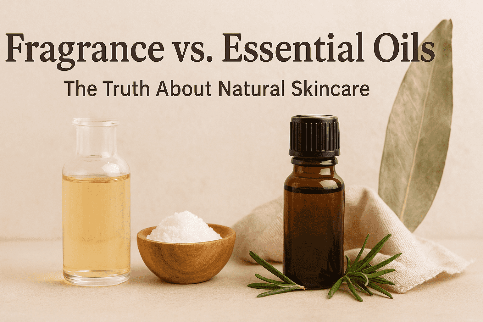 Fragrances vs. Essential Oils: What’s Really in Your Body Lotion?